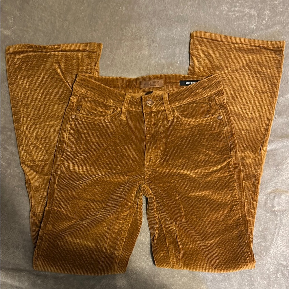 Judy Blue Caramel Macchiato Corduroy Jean Size 5/27